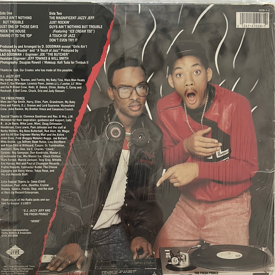 D.J. Jazzy Jeff-Fresh Prince – Rock The House (1987 US Original)